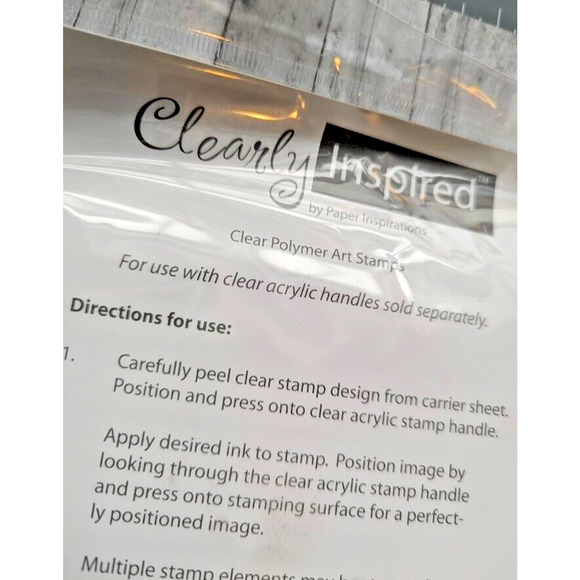 Paper Inspiration For Baby Clear Polymer Art Stamps Clearly Inspired - Picture 2 of 3